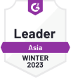G2 award - Leader (Asia) Winter 2023 - Akrivia HCM