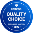 Crozdesk Quality Choice Award- 2022