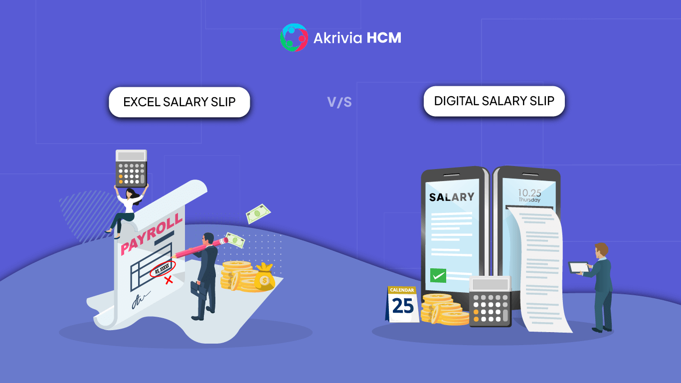 Excel Vs Digital Salary Slip