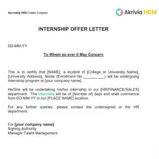 Internship-offer-letter-Template