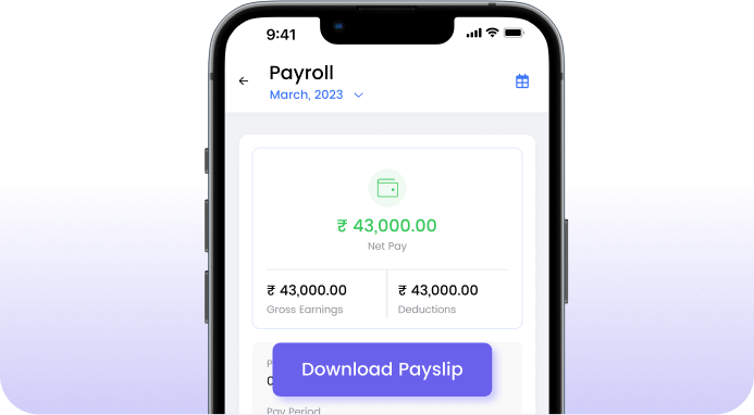 Download Pay Slips in a Click