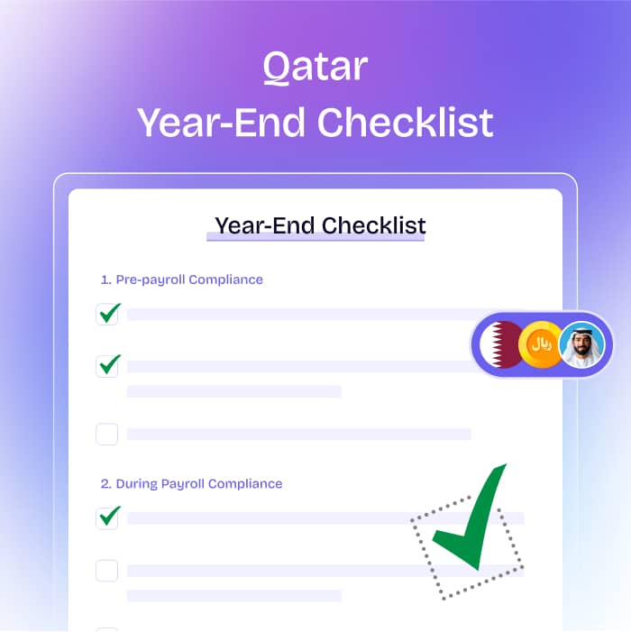 Qatar Year-End Checklist