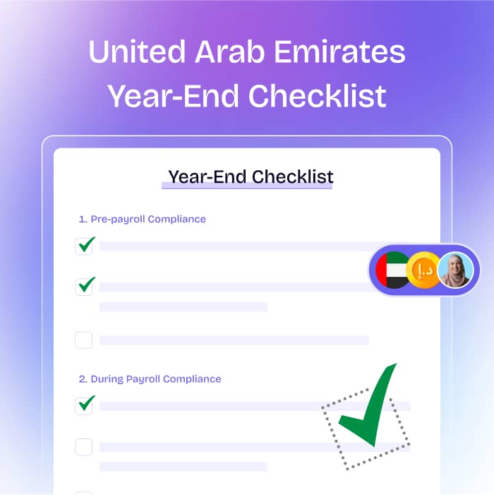 United Arab Emirates Year-End Checklist